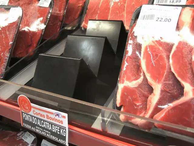 Escadinha para Açougue em supermercado